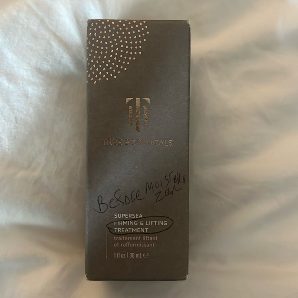 True botanicals Supersea firming & lifting treatment